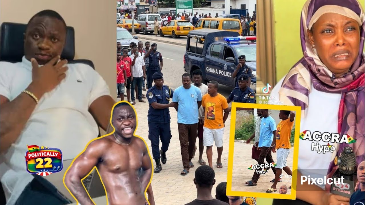 CCTV Captured How a Liberian Guy Was bɛaten & K!llɛd At Lashibi, Here's What Happened!!!