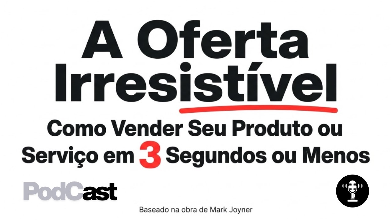 PODCAST 24 - COPYWRITING - A OFERTA IRRESISTÍVEL, MARK JOYNER