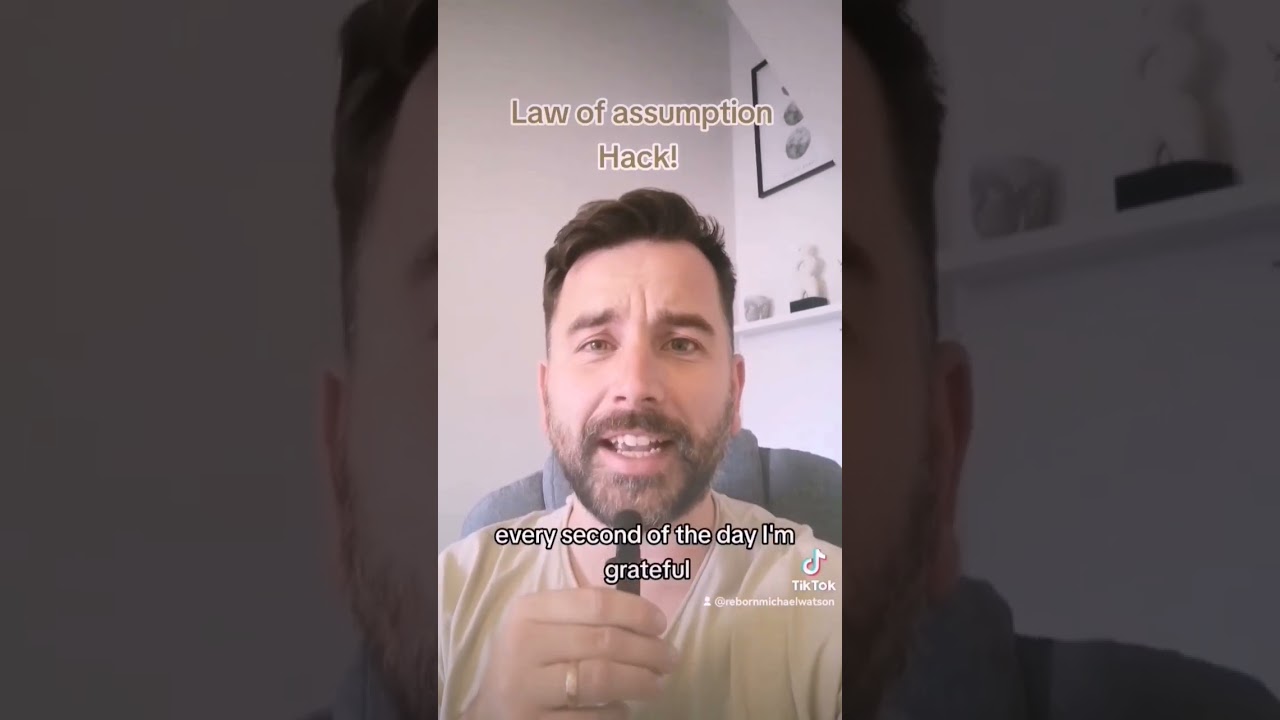 Law of ASSUMPTION HACK #nevillegoddard #liveintheend #lawofassumption