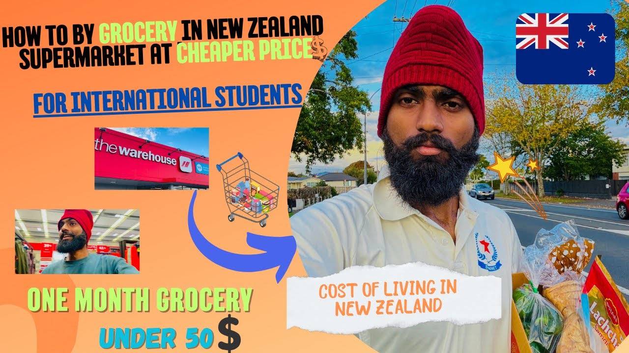 How To Purchase Grocery In New Zealand 🇳🇿| Under 50$🤯| Full Process| Is New Zealand is Good Choice🤒