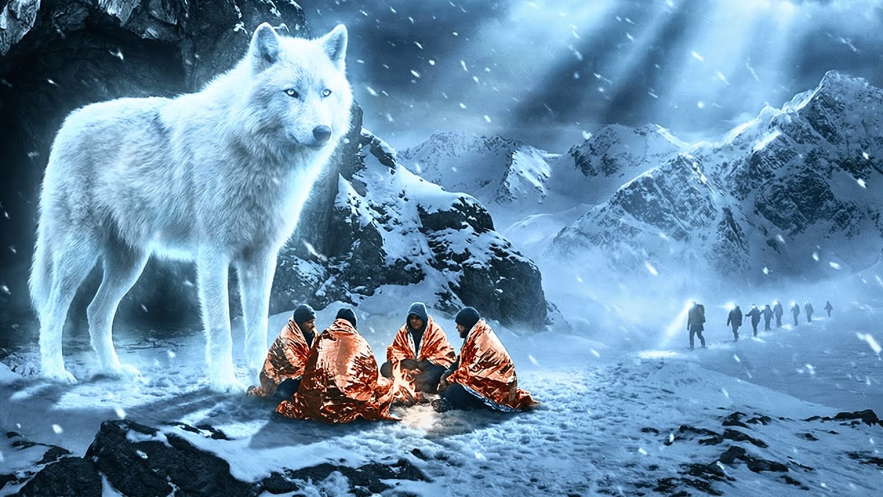 Search Dogs REFUSED to Enter the Cave – Only This White Wolf Went In and Found the TRUTH