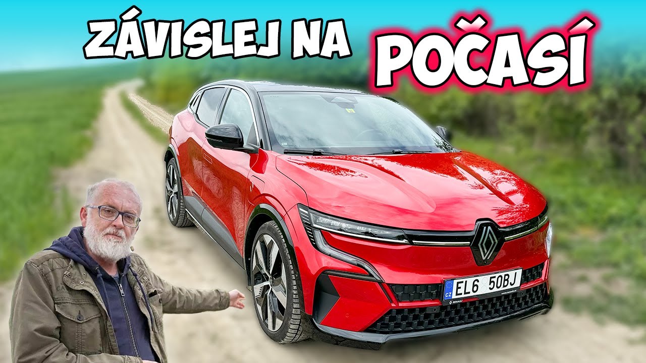 Renault Megane E-TECH, m&aacute;me za sebou &scaron;est měs&iacute;ců a zima je pro něj FAT&Aacute;LN&Iacute;!