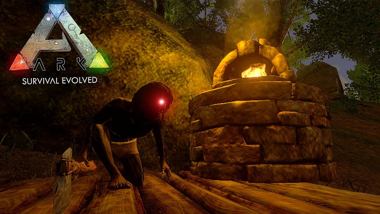 Iniciando Em Um Servidor PVXC Brutal Fazendo A Base E Farmandl Recursos!Ark Mobile,Ark survival evo