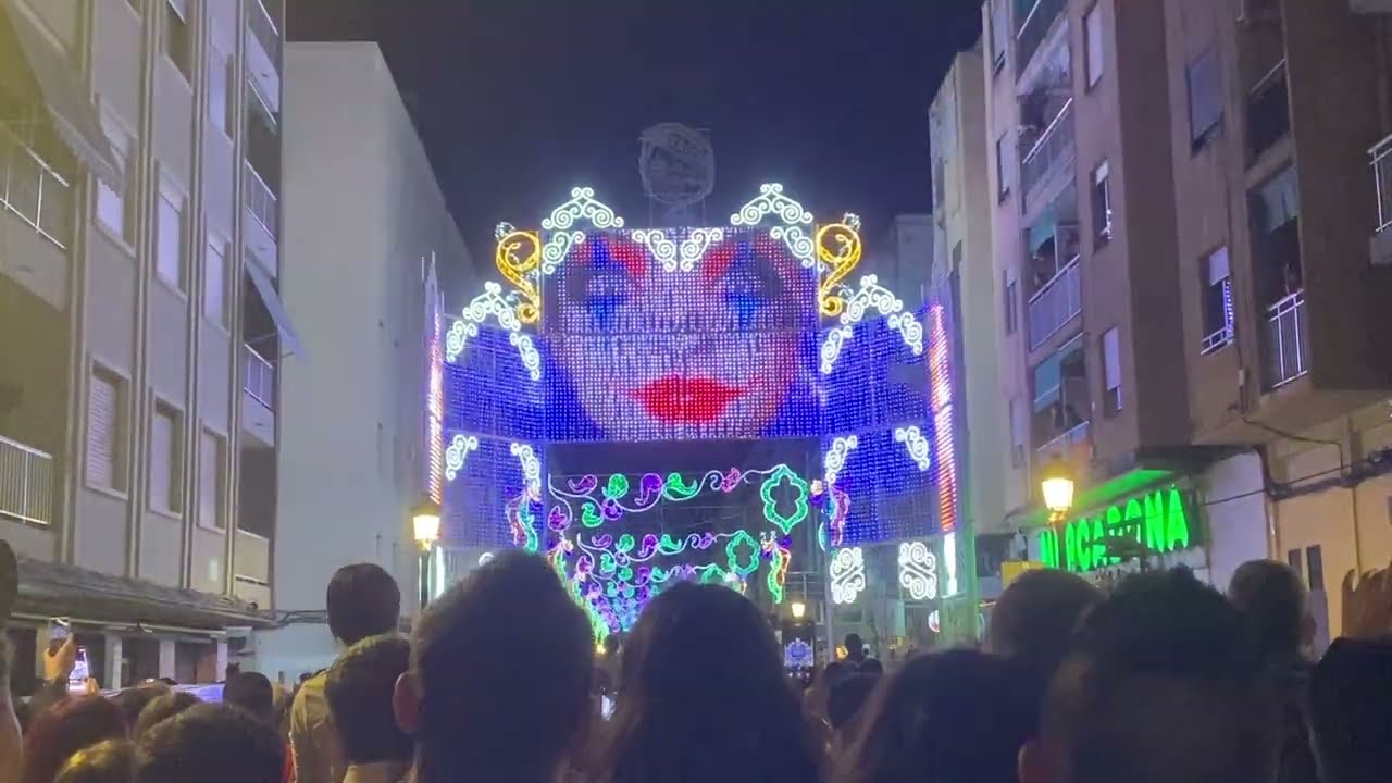 Iluminación Falla Malvarrosa 2023