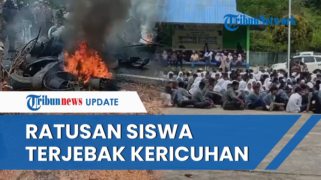 Suasana Mencekam Sekolah di Rempang Batam, Para Siswa Ditahan Tak Boleh Pulang Buntut Kericuhan