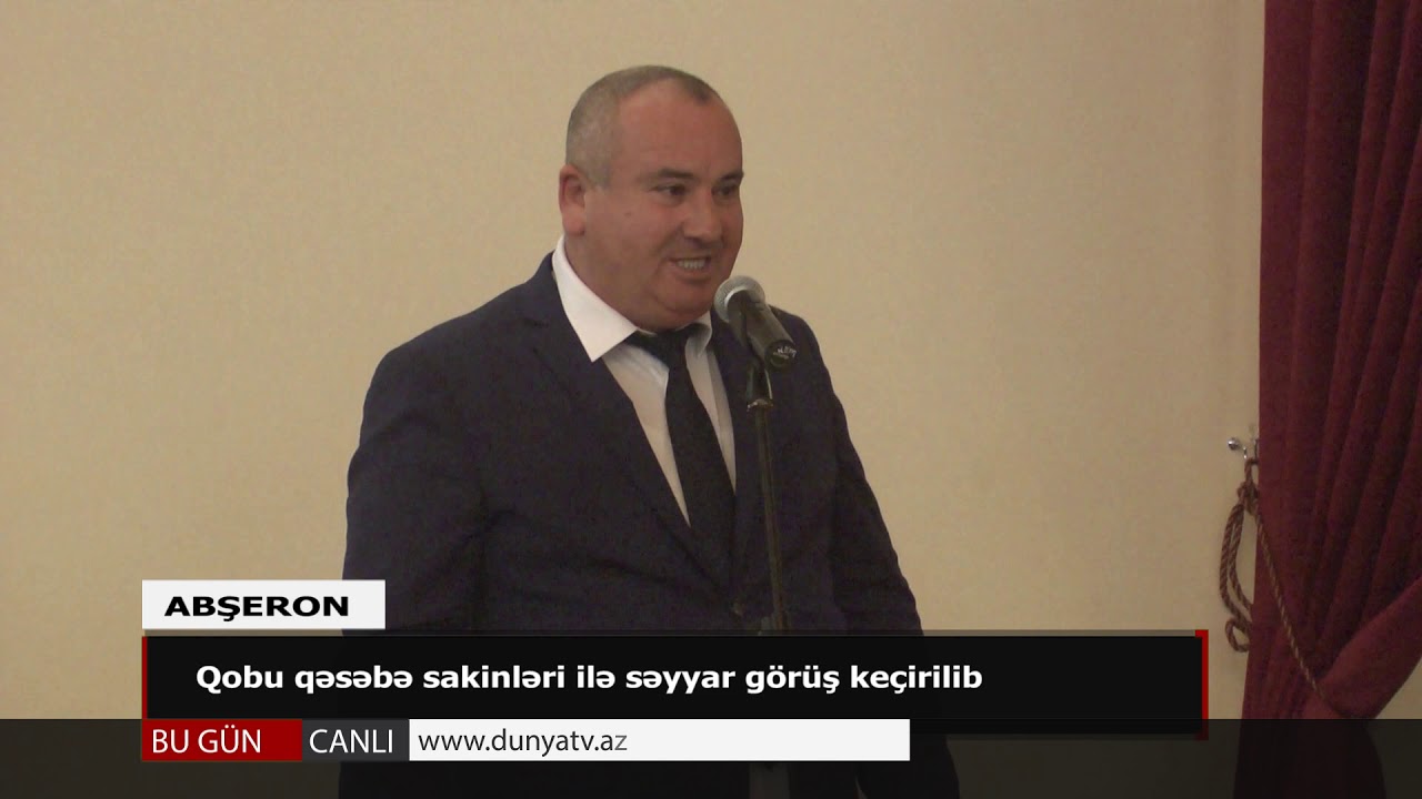 17 01 2020 DTV Qobu qəsəbə sakinləri ilə səyyar görüş keçirilib