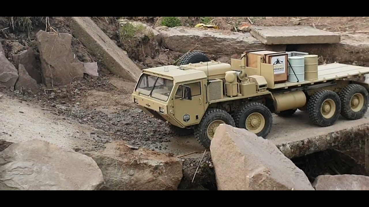 Hemtt HG-P 802 Strecke test auf dem superScale gelende