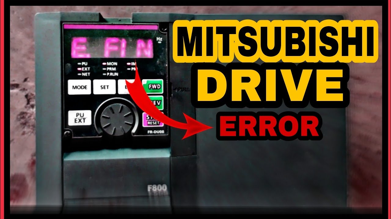 Mitsubishi Drive error EFIN | pbrelectrical