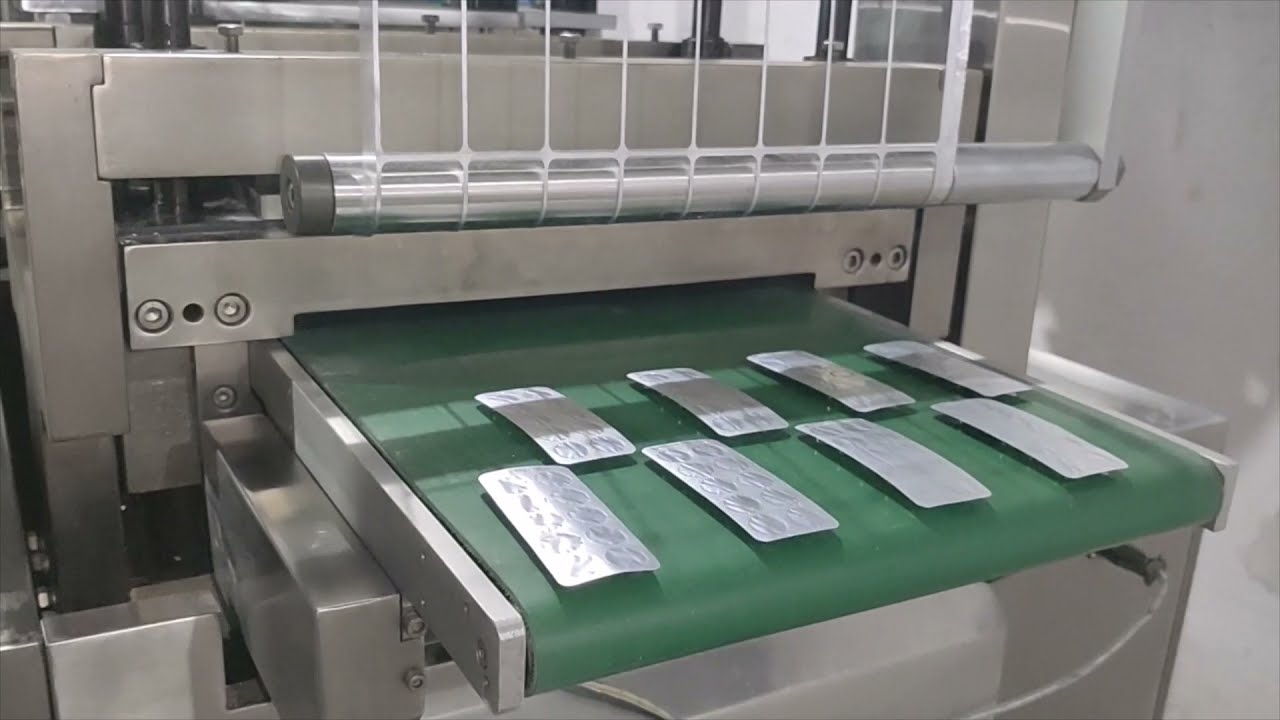 Flat Plate Blister Packing Machine ALBLIS-350