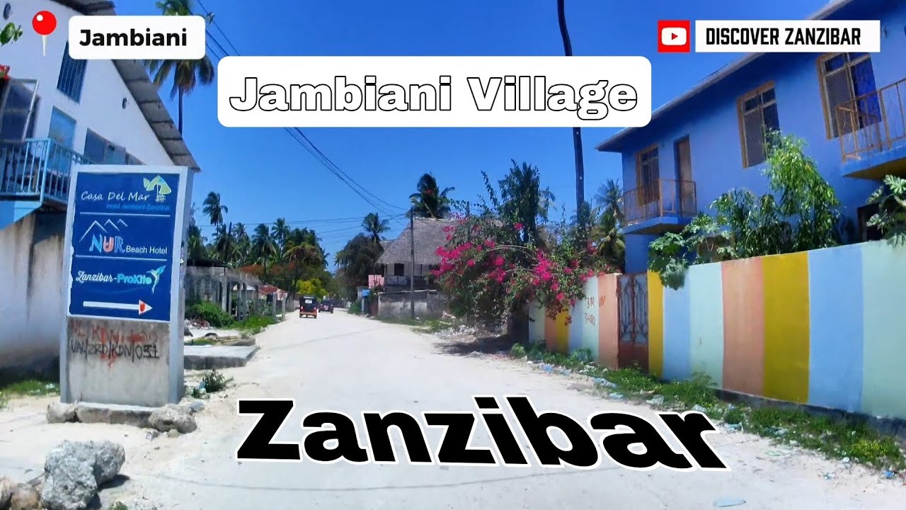 Haya ndio maeneo ya Jambiani vijijini Zanzibar upande wa beach @discoverzanzibar Dec 2025
