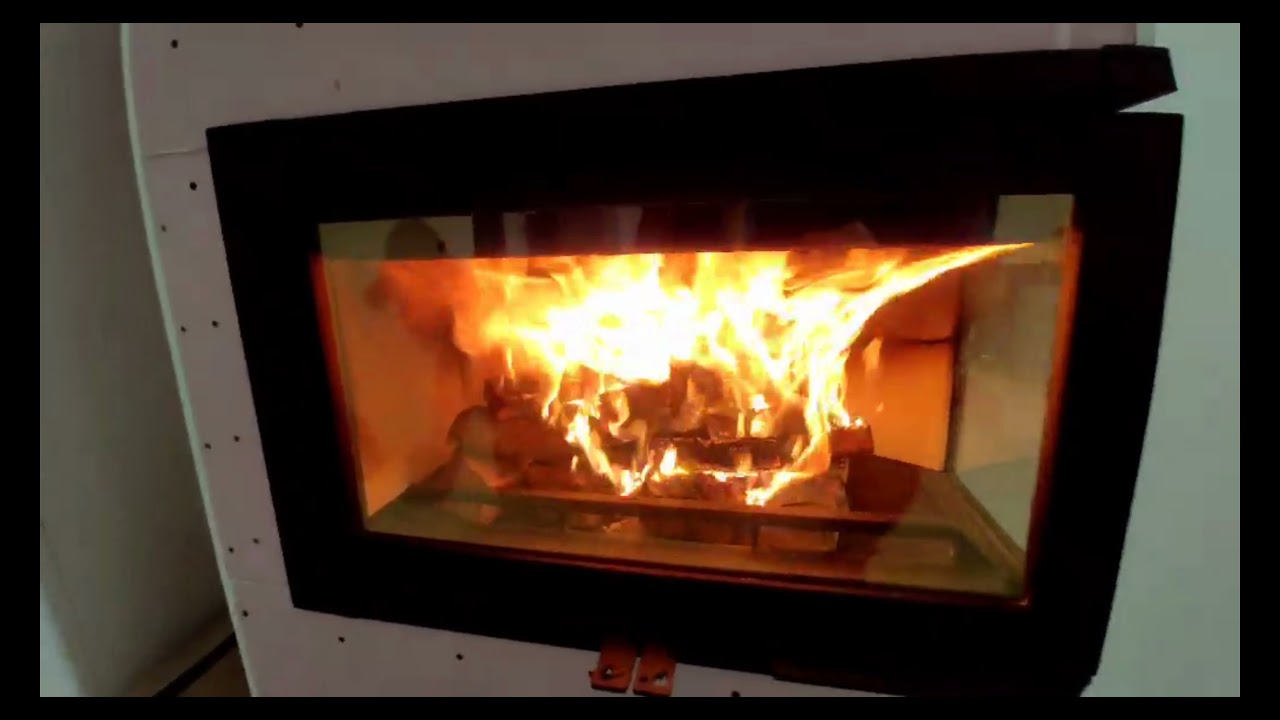 Перший розпал камінної топки Jotul I 620 FR | Первый розжиг каминной топки I 620 FR