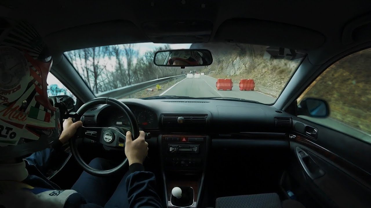 Salita Castelfranco - San Vigilio Rogno 2025 | Audi A4 1.8 turbo onboard |