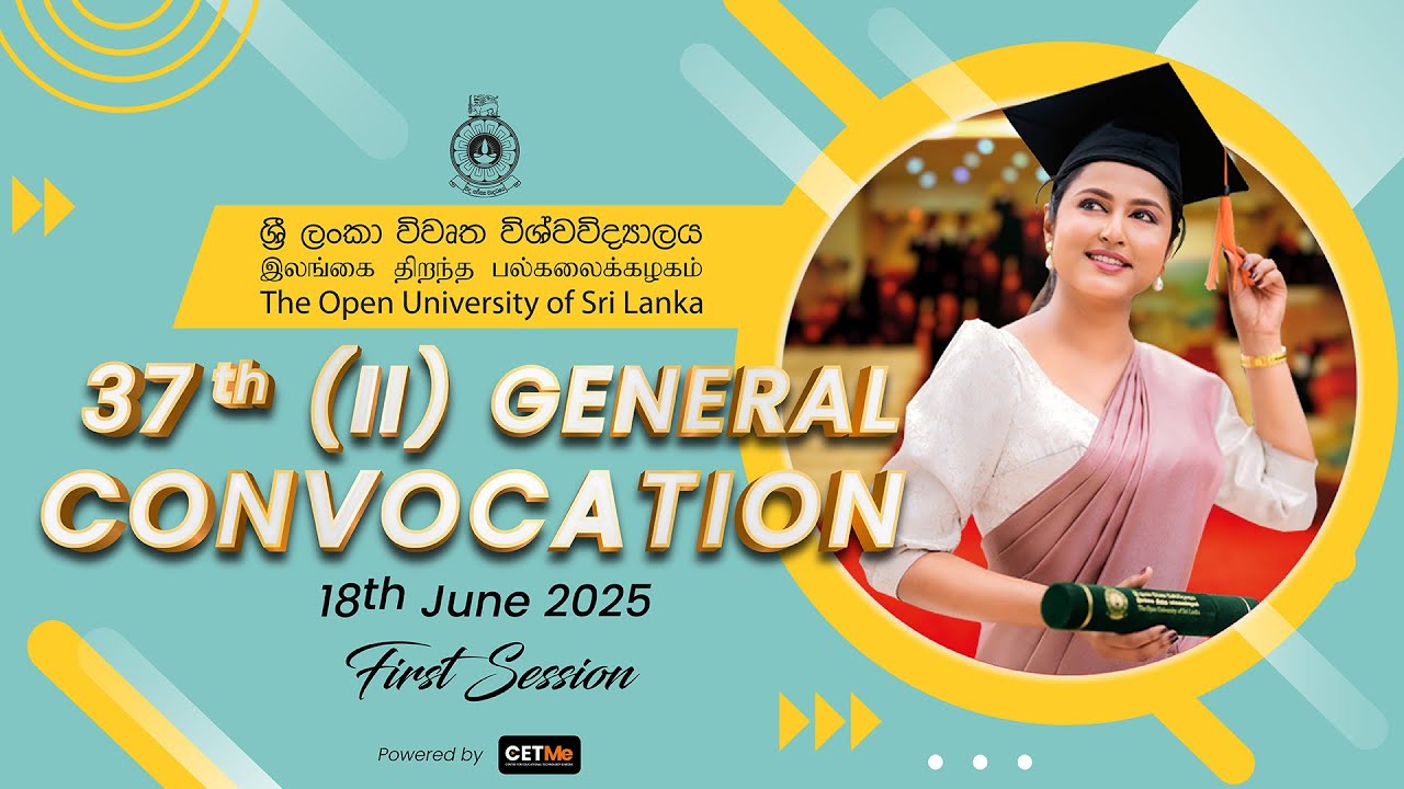 37th (II) General Convocation – (18th June 2025) 1st Session Live Streaming