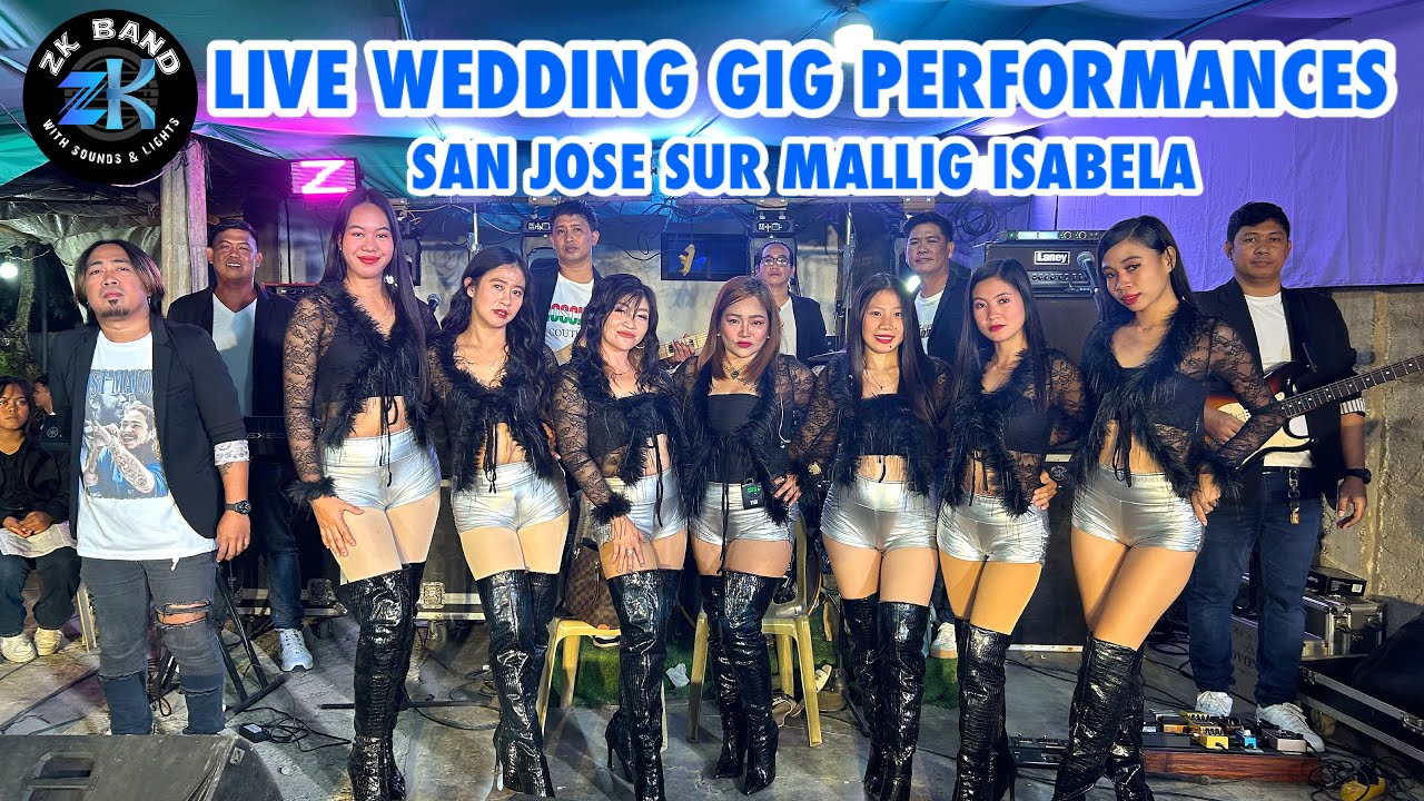 Live Wedding Gig Performances in San Jose Sur Mallig Isabela | ZK Band