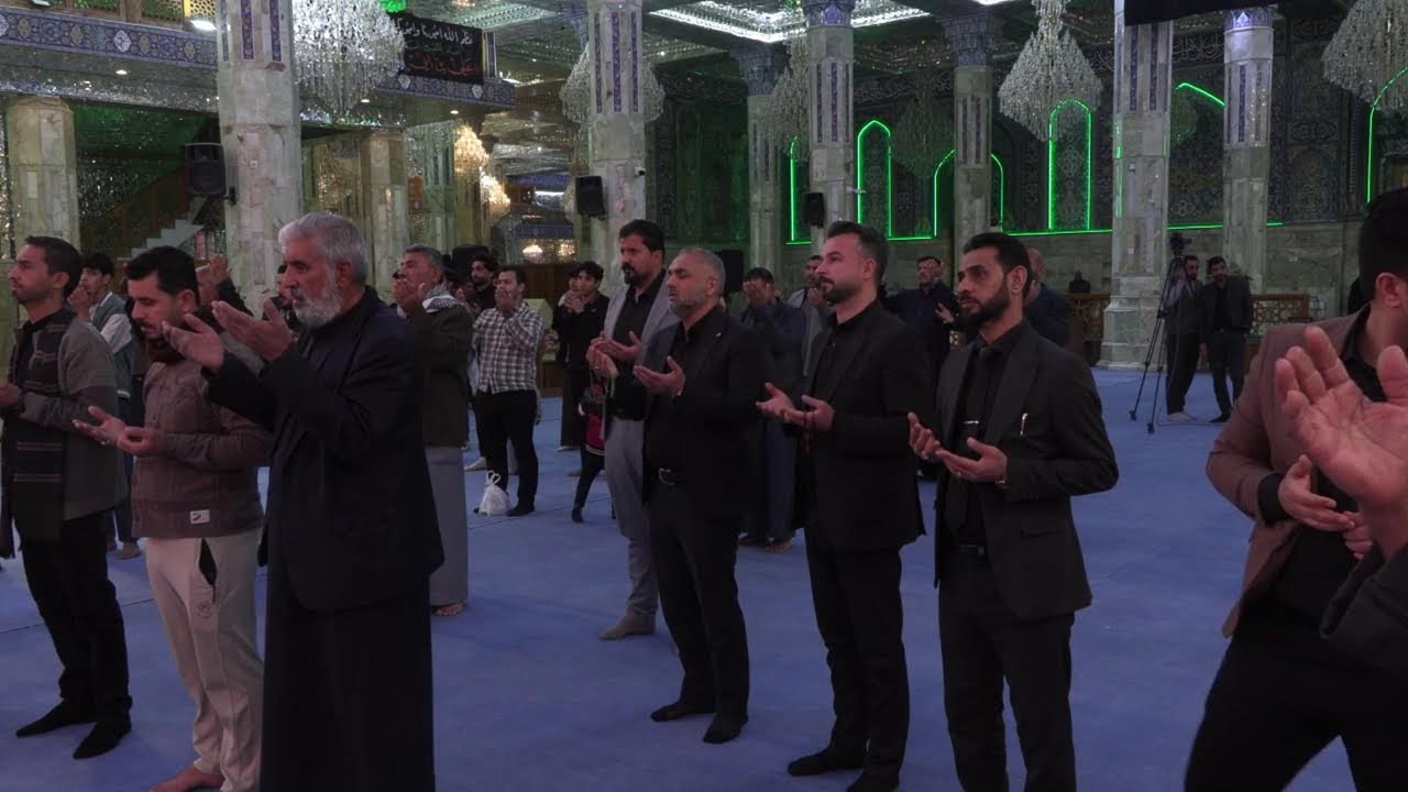 مجلس الليالي العلوية من المرقد الشريف الخطيب الشيخ عبد الصاحب الطائي