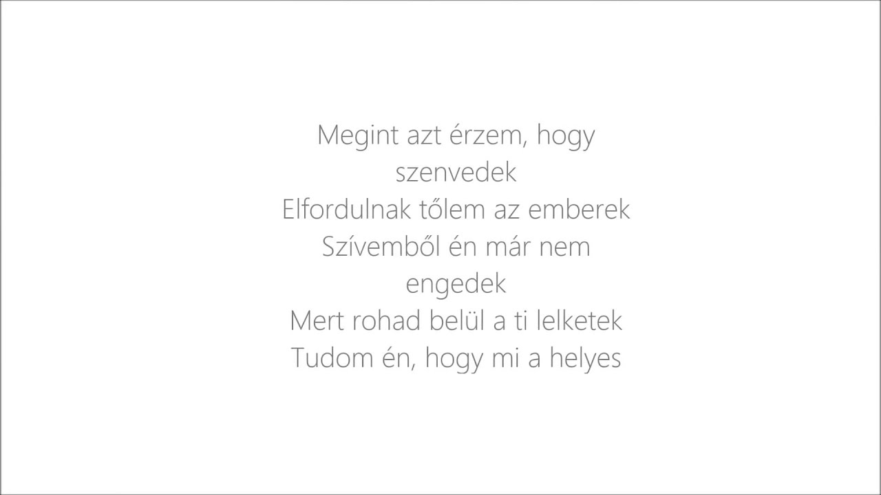 YOUNG G   Ami belef&eacute;r Km  IGNI dalsz&ouml;veg lyrics