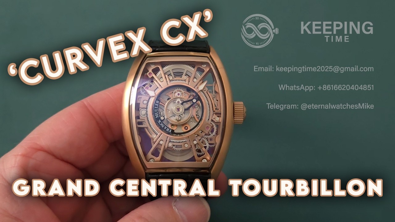 Grand Central Toubillon - Curvex CX Skeleton