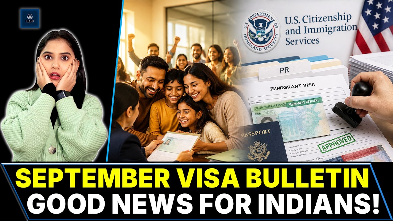 September Visa Bulletin 2026: BIG Relief For Indians! Family Green Card Dates Jump Forward