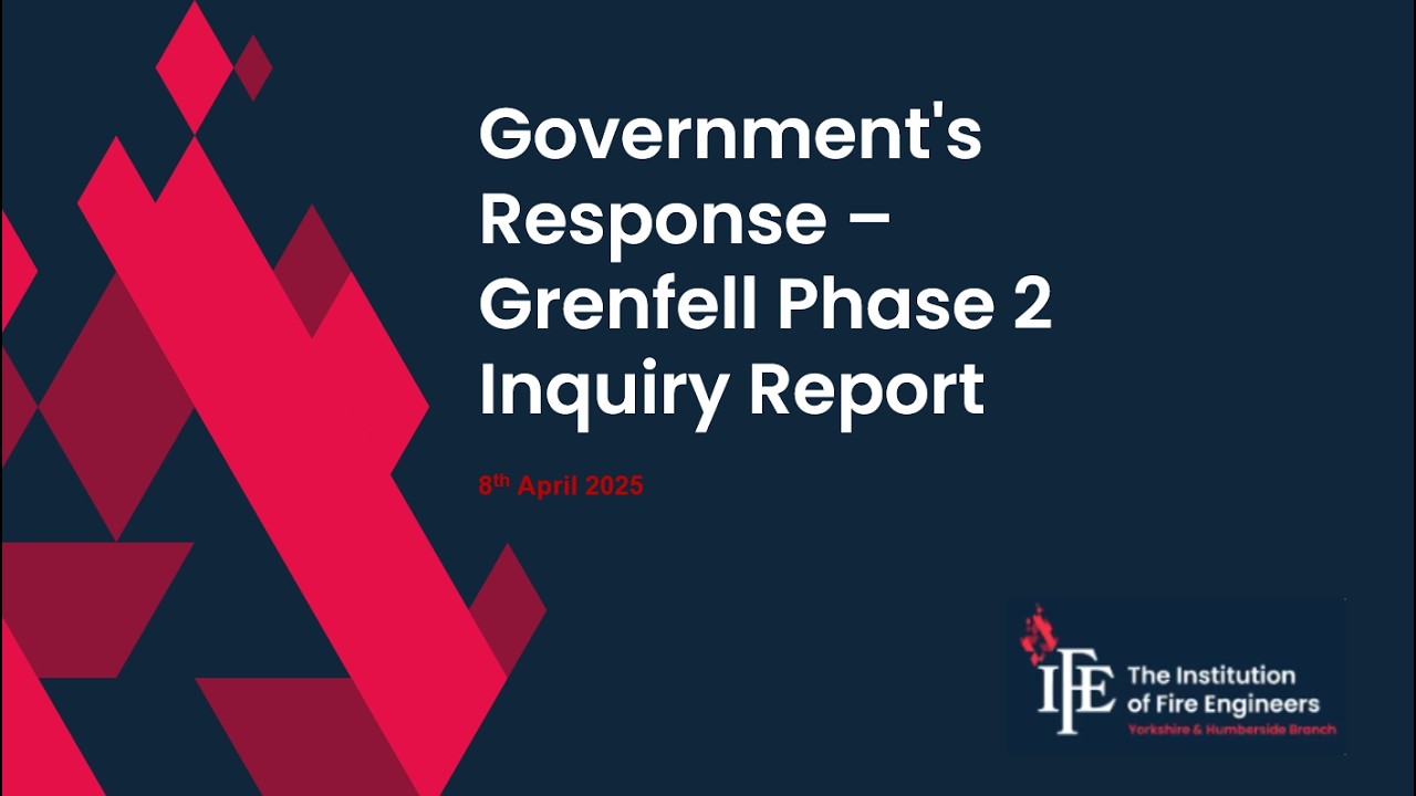 Government's Response - Grenfell Phase 2 Inquiry Report