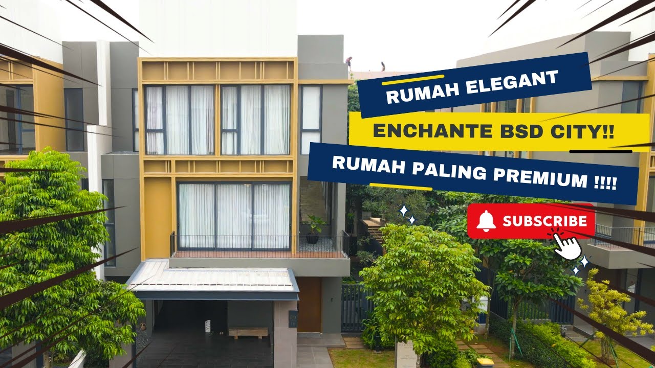 Rumah paling elegant dan classy Di Enchante BSD City!!!