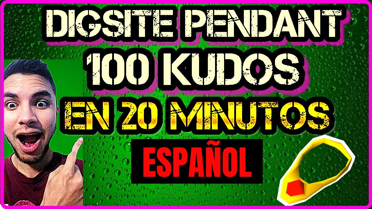 Como CONSEGUIR 100 MUSEUM KUDOS RAPIDO ✅ Hacer DIGSITE PENDANT Old School Runescape (OSRS) 2023