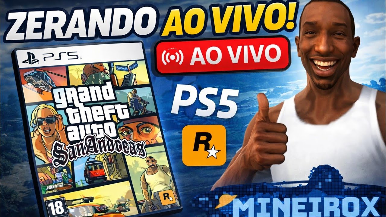 GTA SA | PS5 - BORA ZERAR | #1