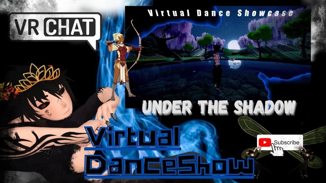 Under The Shadow 4K VRChat [Virtual Dance Showcase] made with 8+3 Full Body Tracker