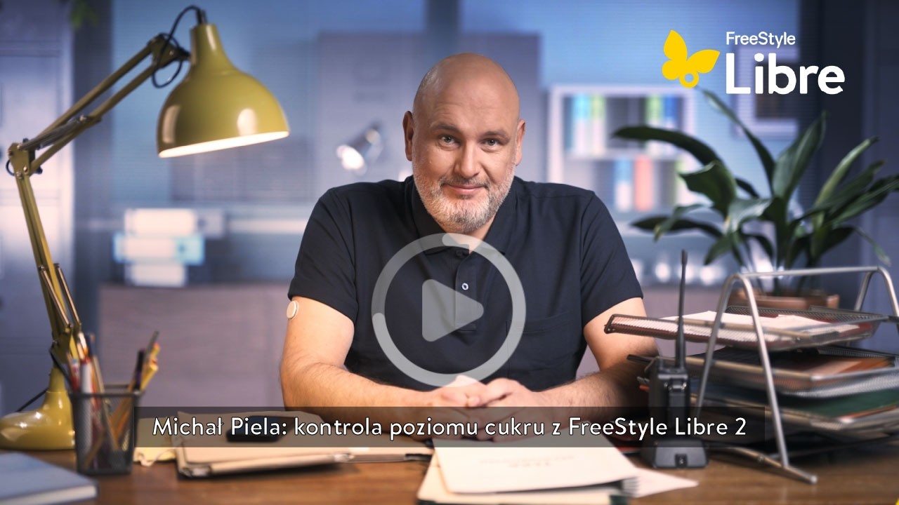 Michał Piela - kontrola poziomu cukru z FreeStyle Libre 2
