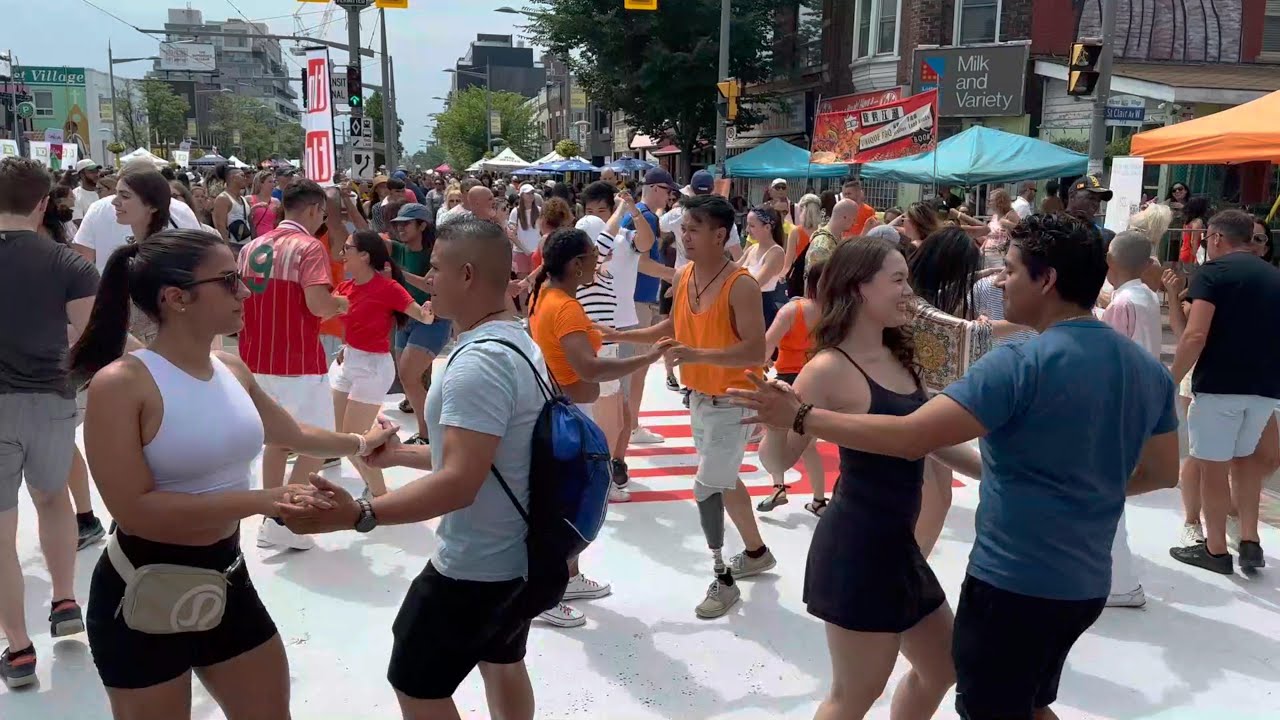 TD Salsa on St. Clair 2023 #salsa #latinmusic