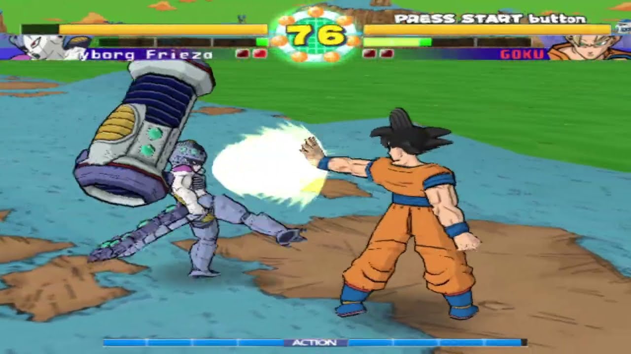Super Dragon Ball Z: Cyborg Frieza Playthrough
