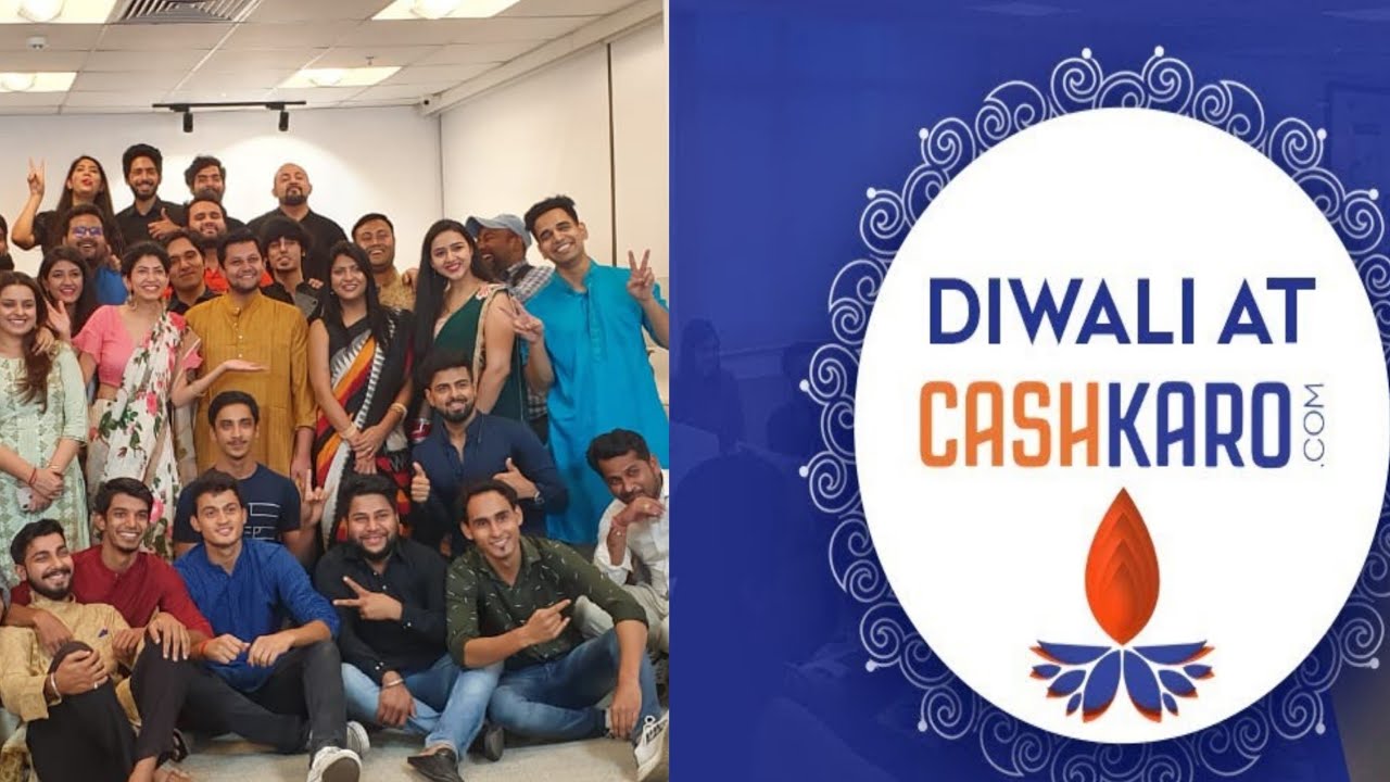 Diwali Celebration at CashKaro Gurgaon Office