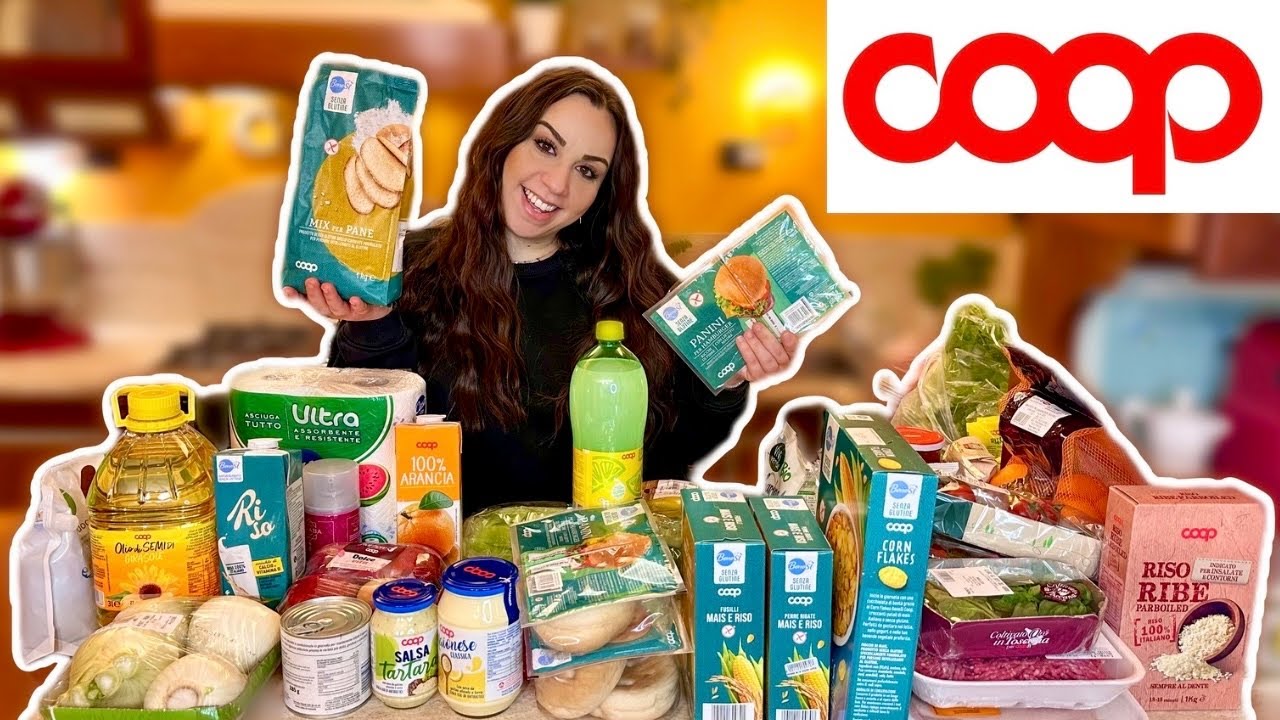 MEGA SVUOTA LA SPESA SENZA GLUTINE & LATTOSIO COOP😍😱  || Francy's Bakery