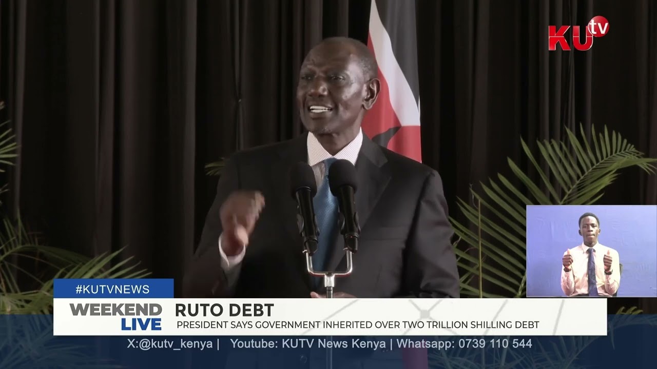 President Defends Government Record, Says Kenya Inherited Over Sh2 Trillion Debt
