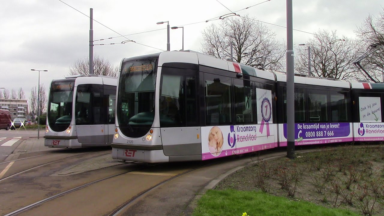 Rotterdamse Trams in Rotterdam Straßenbahn