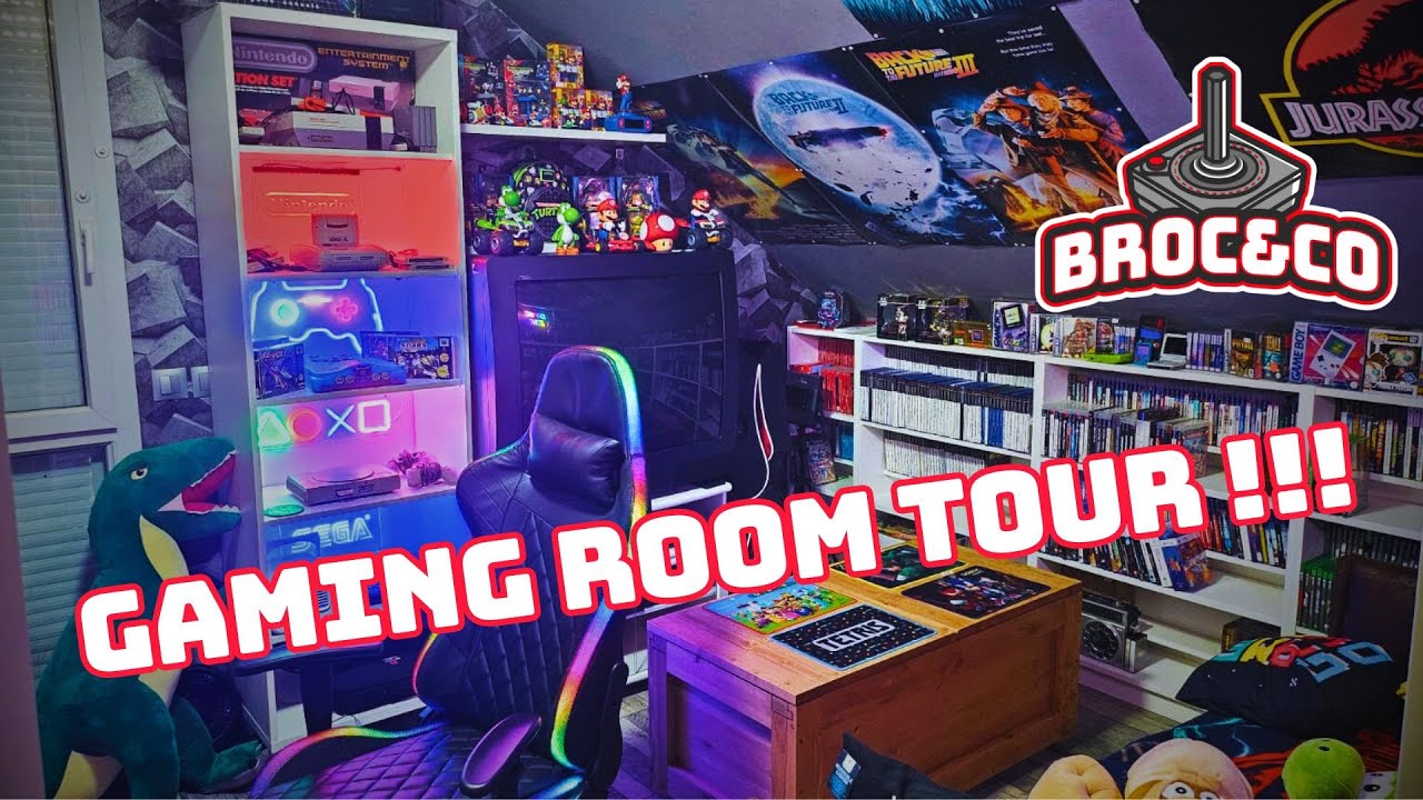 Gaming Room Tour 2024