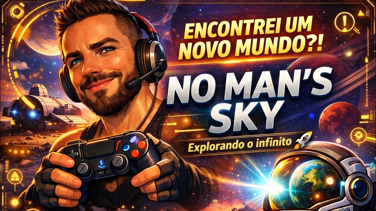 ♦️♦️ACHEI UM PLANETA PERFEITO?! 🌌 | Explorando ♦️♦️No Man’s Sky AO VIVO
