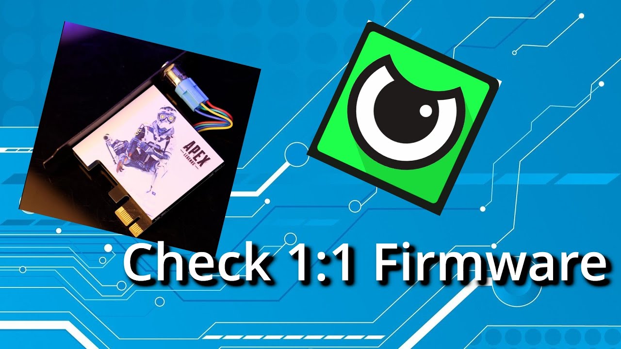 How to check if your DMA firmware is 1:1