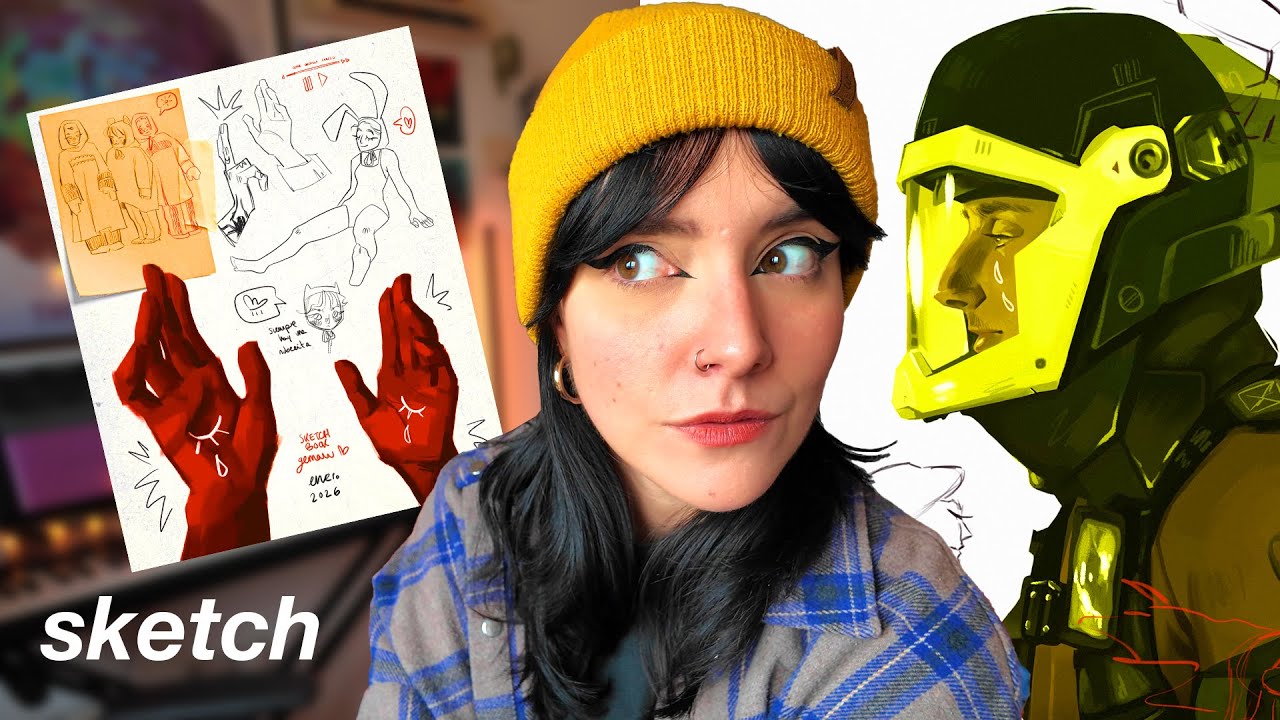 De sketch a póster chulo 🎨