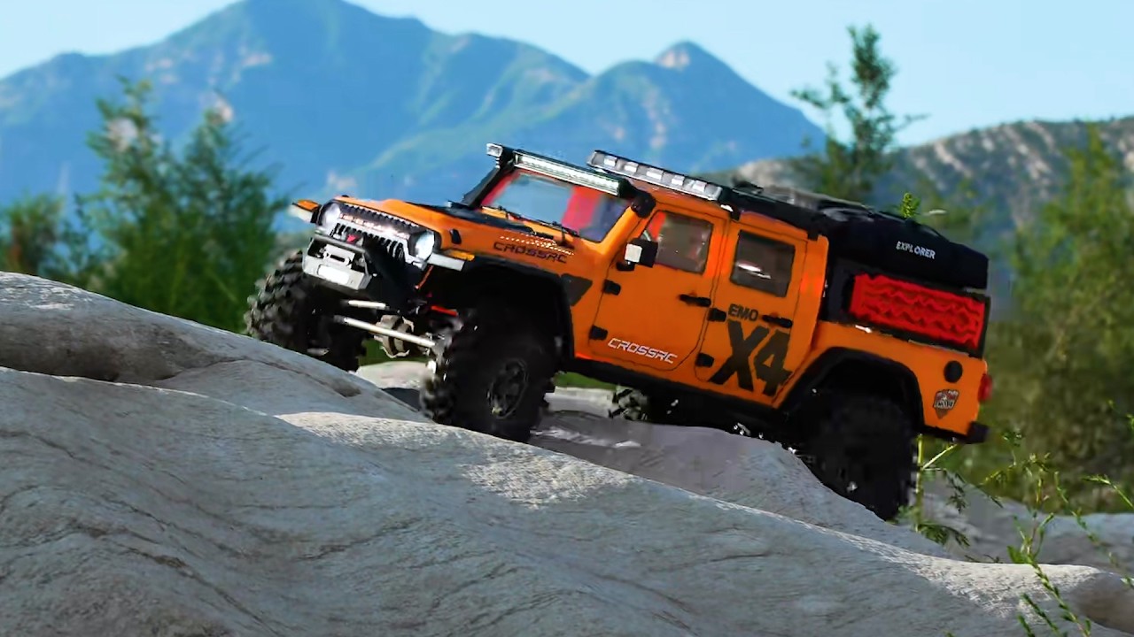 Unboxing & Review  1/8 Scale Cross Rc Emo X4 | Experience the Thrill of Offroad RC Crawling
