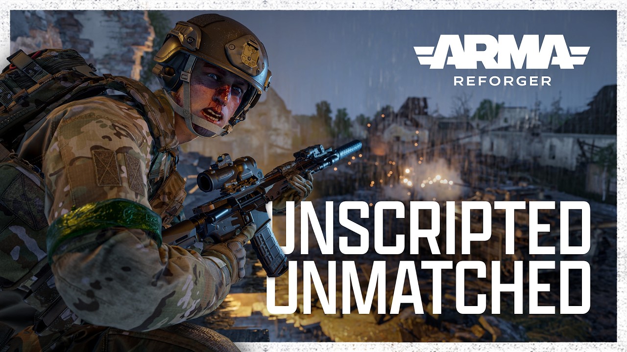 Unscripted. Unmatched. Arma.