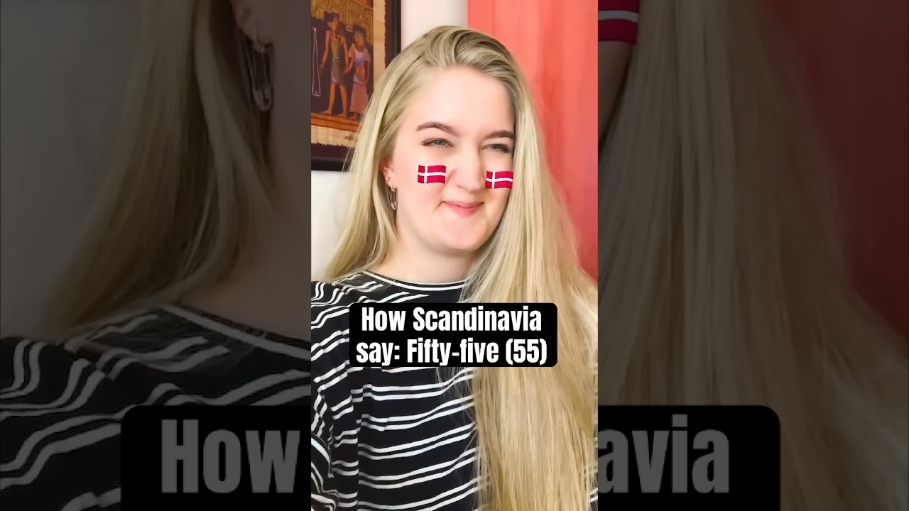 How Scandinavia say Fifty-five 🇩🇰🇸🇪🇳🇴