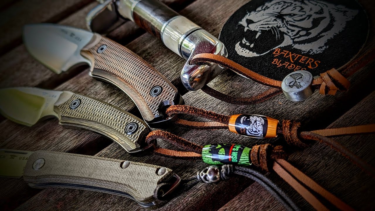 Lanyards, Beads, Buck Knives and Shout Outs