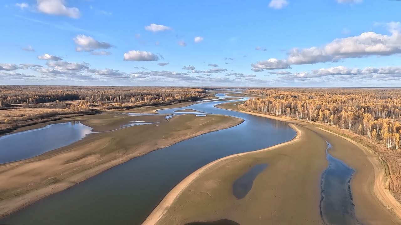 Самолёт-амфибия L65 и немного осенней природы