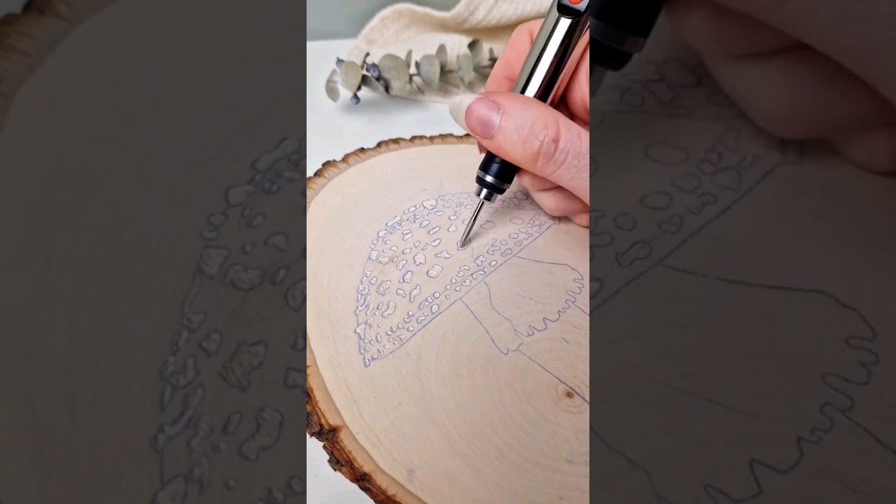 My new @resparkedofficial Customizer works beautifully with my pyrography pen 🔥 #woodengraving #pyrography