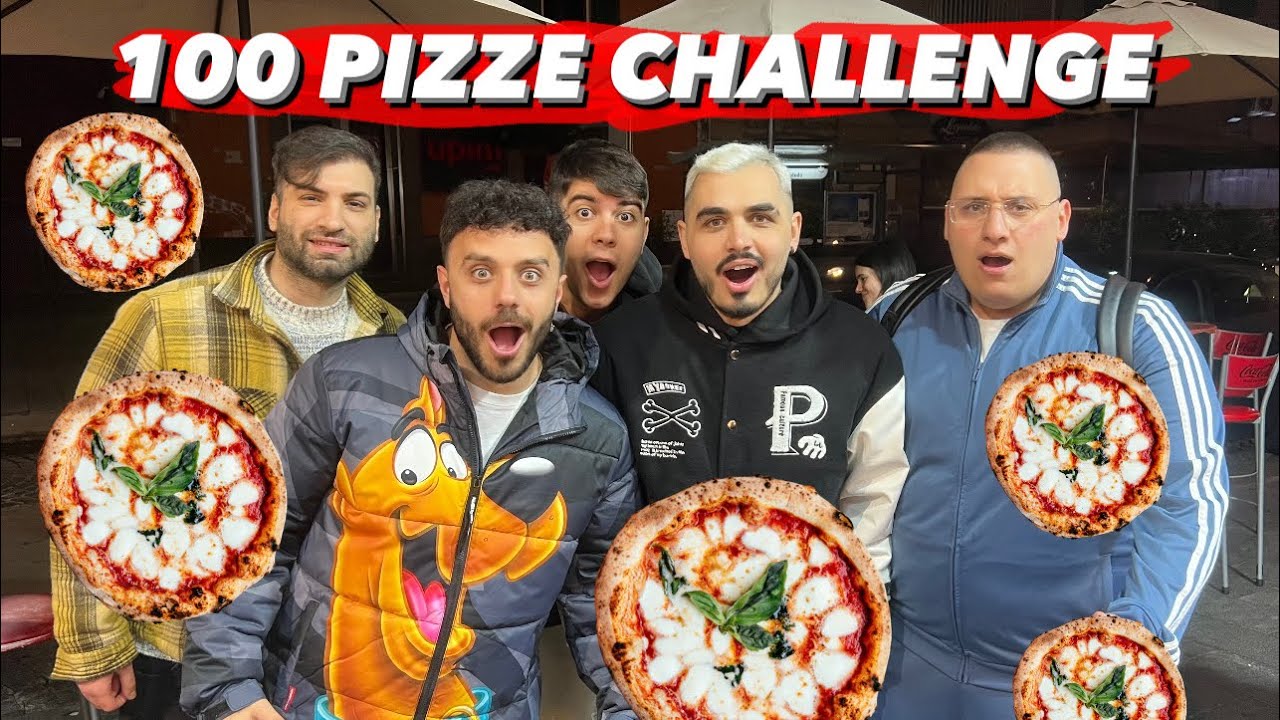 100 PIZZE CHALLENGE EPICA!