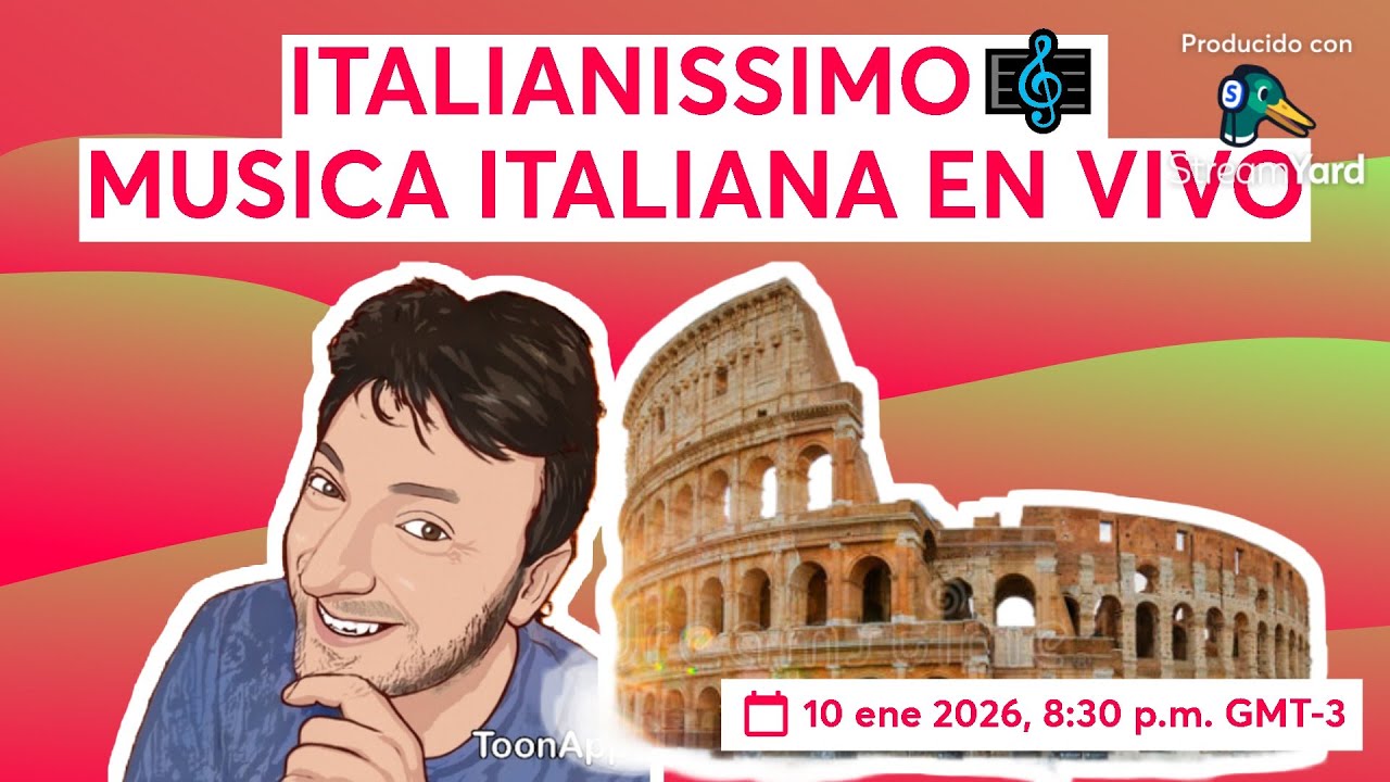ITALIANISSIMO🎼 MUSICA ITALIANA EN VIVO