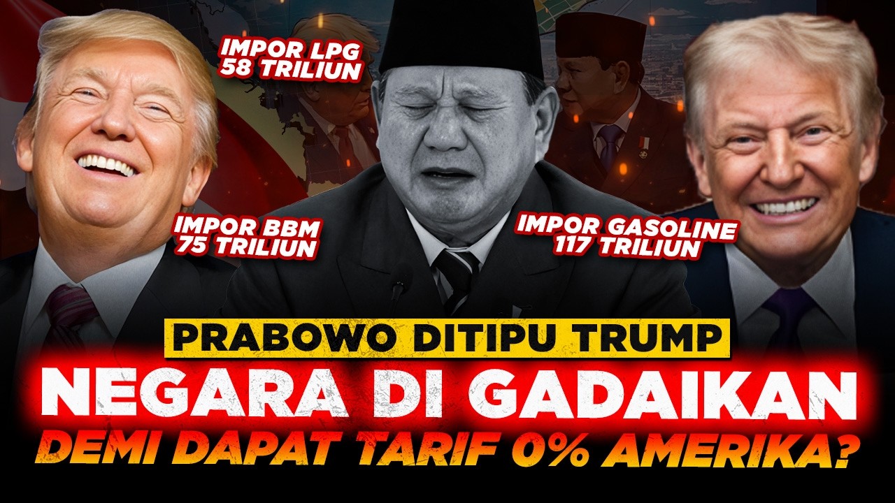 NEGARA DIGADAIKAN?! Indonesia Wajib Impor 571T dari AS — Gimana Sih Prabowo?