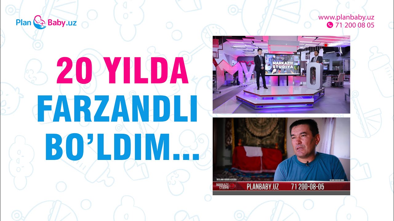 20 yilda farzandli bo'ldim... planbaby.uz