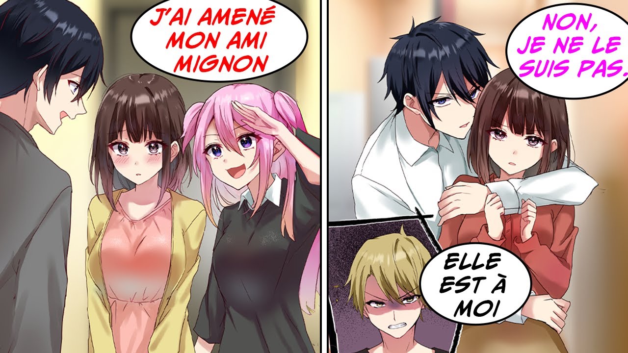 [Manga] Ma petite sœur a amené une de ses amies chez nous et elle était extrêmement mignonne.