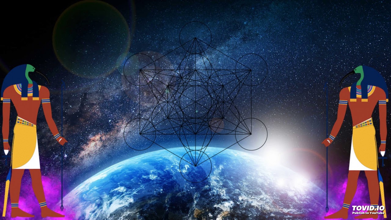Thoth Meditation | Metatrons Cube | Connect with Thoth | Dark Energy Meditation
